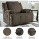 Top Tier Chocolate Rocker Recliner