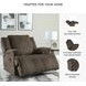 Top Tier Chocolate Rocker Recliner