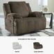 Top Tier Chocolate Rocker Recliner