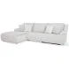 Top Tier Alloy Modular Reclining 3 Piece Sectional Sofa LAF Chaise