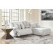 Top Tier Alloy 3 Piece Modular Reclining Sectional with RAF Chaise and Pillows