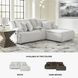 Top Tier Alloy Modular Reclining 3 Piece Sectional Sofa with RAF Chaise