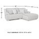 Top Tier Alloy Modular Reclining 3 Piece Sectional Sofa with RAF Chaise