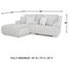 Top Tier Alloy Modular Reclining 3 Piece Sectional Sofa with LAF Chaise