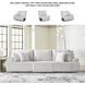 Top Tier Alloy Modular Reclining Sofa