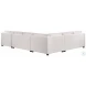 Zayden Ivory 4 Piece RAF Sectional