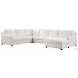 Zayden Ivory 4 Piece RAF Sectional
