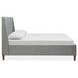 Fernholt Belgian Wheat and Gray Queen Upholstered Panel Bed