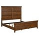 Cypress Grove Amber Brown King Panel Bed