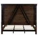 Cypress Grove Amber Brown King Panel Bed