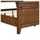Cypress Grove Amber Brown Queen Panel Bed