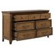 Cypress Grove Amber Brown 7 Drawer Dresser