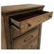 Cypress Grove Amber Brown 5 Drawer Chest