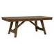 Cypress Grove Amber Brown 102" Extendable Rectangular Dining Table