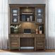 Cypress Grove Amber Brown 66" Credenza with Hutch and LED