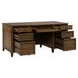 Cypress Grove Amber Brown 66" Executive Desk