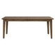 Cypress Grove Amber Brown 98" Extendable Rectangular Dining Table