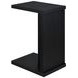 Clower Black Rectangular Side Table