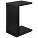 Clower Black Rectangular Side Table