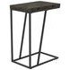 Carly Grey Expandable Accent Table