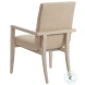 Carmel Natural Palmero Performance Fabric Upholstered Arm Chair