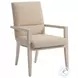 Carmel Natural Palmero Performance Fabric Upholstered Arm Chair