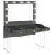 Afshan Grey High Gloss Vanity Desk