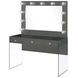 Afshan Grey High Gloss Vanity Desk