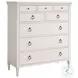 Laguna Linen White Heisler Drawer Chest by Barclay Butera