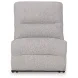 Acklen Place Pewter Performance Fabric Zero Gravity Power Reclining RAF Sectional with USB Charging