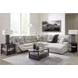 Acklen Place Pewter Performance Fabric Zero Gravity Power Reclining RAF Sectional with USB Charging