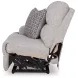 Acklen Place Pewter Performance Fabric Zero Gravity Power Reclining RAF Sectional with USB Charging