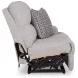 Acklen Place Pewter Performance Fabric 3 Piece Modular 97" Power Reclining Sectional with Console and USB Charging