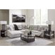Acklen Place Pewter Performance Fabric Zero Gravity Power Reclining LAF Sectional with USB Charging