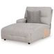 Acklen Place Pewter Performance Fabric Zero Gravity Power Reclining LAF Sectional with USB Charging