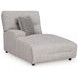 Acklen Place Pewter Performance Fabric Zero Gravity Power Reclining LAF Sectional with USB Charging