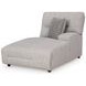 Acklen Place Pewter Performance Fabric Zero Gravity Power Reclining RAF Sectional with USB Charging