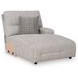 Acklen Place Pewter Performance Fabric Zero Gravity Power Reclining RAF Sectional with USB Charging