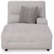 Acklen Place Pewter Performance Fabric Zero Gravity Power Reclining RAF Sectional with USB Charging
