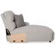 Acklen Place Pewter Performance Fabric Zero Gravity Power Reclining RAF Sectional with USB Charging