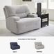 Acklen Place Pewter Performance Fabric Power Recliner