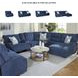 Acklen Place Navy Performance Fabric Power Recliner