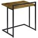 Dani Antique Nutmeg And Black Snack Table