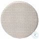 Tobias Tan and Beige Rattan Performance Fabric Bar Stool