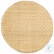 Tobias Natural Rattan Performance Fabric Counter Height Stool