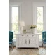 Amalfi White 3 Drawer Buffet