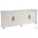 Catalonia White TV Stand