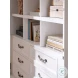 Grand Villa White 6 Drawer Accent Cabinet