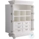 Grand Villa White 6 Drawer Accent Cabinet
