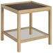 Dutton Brown Square Side Table